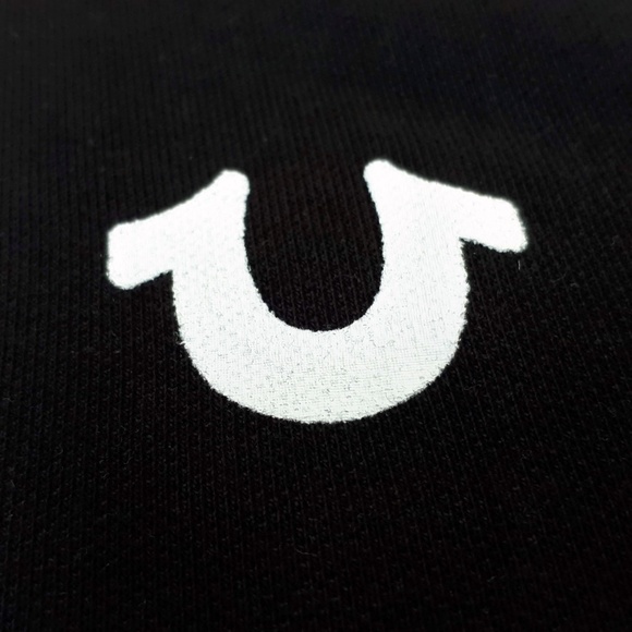 True Religion Crafted With Pride Polo Black NWT M - Picture 4 of 7